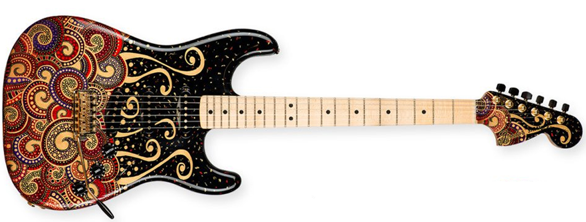Fender Custom Shop Ken Stratocaster Paisley Fantasy